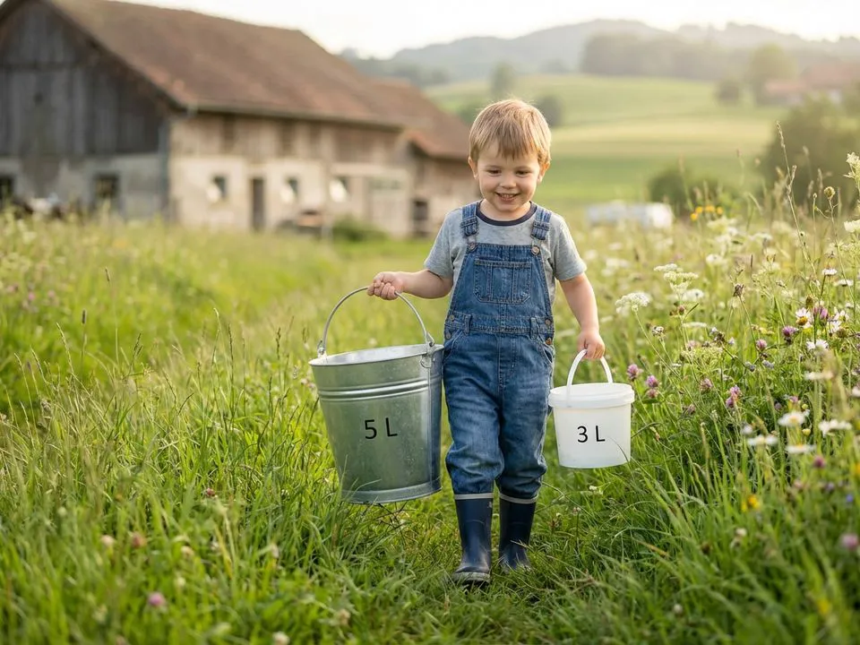Загадка від бабусі: Чи зможете ви принести рівно 4 літри води?