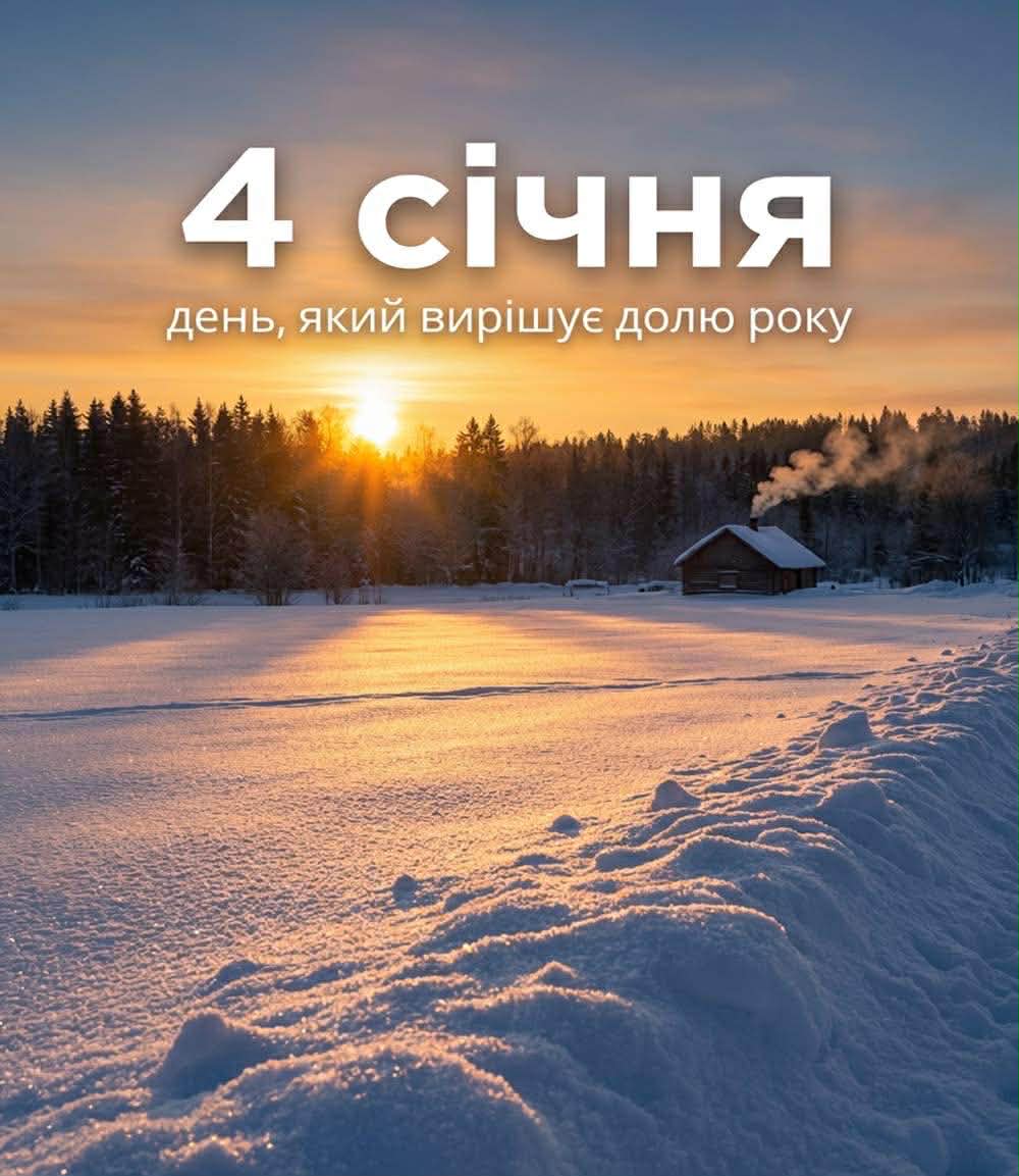 Наші бабусі знали: 4 січня вирішує долю року.