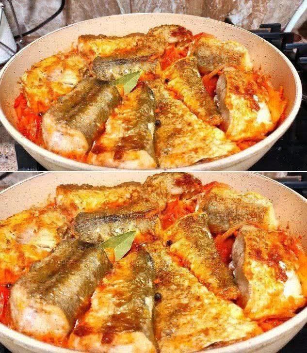 Цей рецепт — справжня знахідка, коли хочеться приготувати ніжну, соковиту рибу з насиченим овочевим смаком. Риба просочується ароматною підливою та виходить м’якою й дуже соковитою. Обов’язково спробуйте — рідні будуть у захваті!