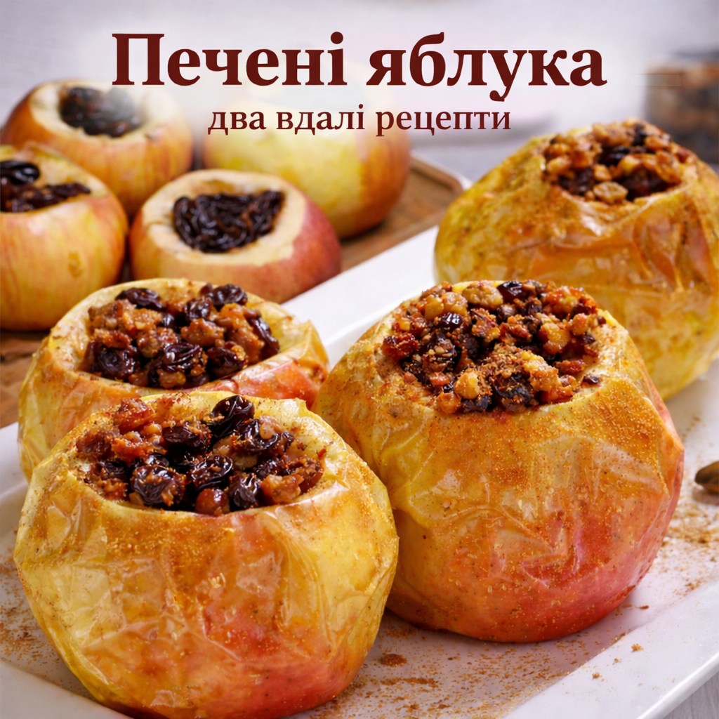 Корисні та смачні печені яблука. Кілька хвилин і можна їсти. Забирайте рецепти 