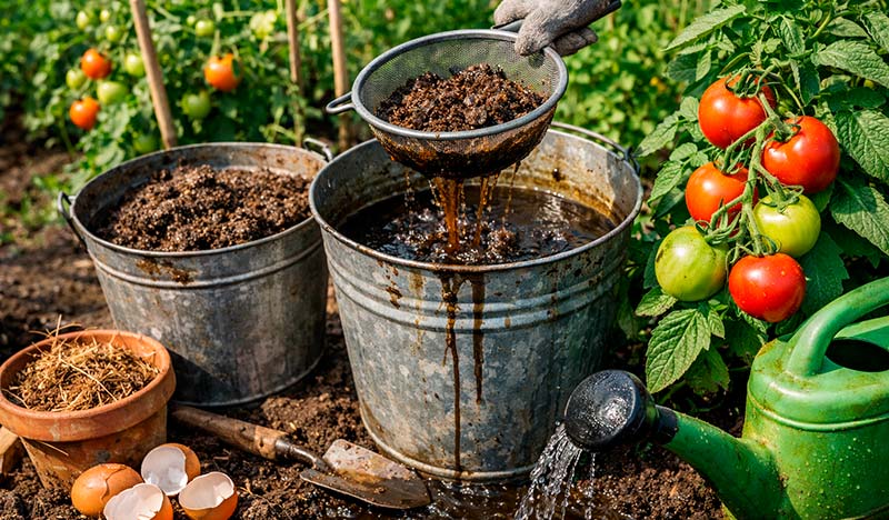 Натуральне добриво, яке прискорює ріст помідорів у 10 разів: простий та ефективний рецепт