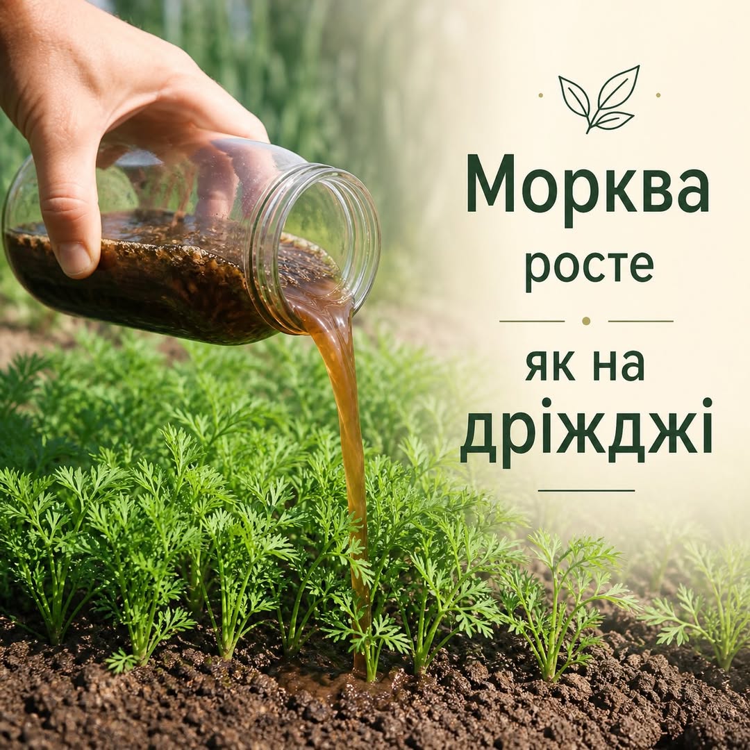 Перша підгодівля моркви: щоб отримати великі та солодкі коренеплоди